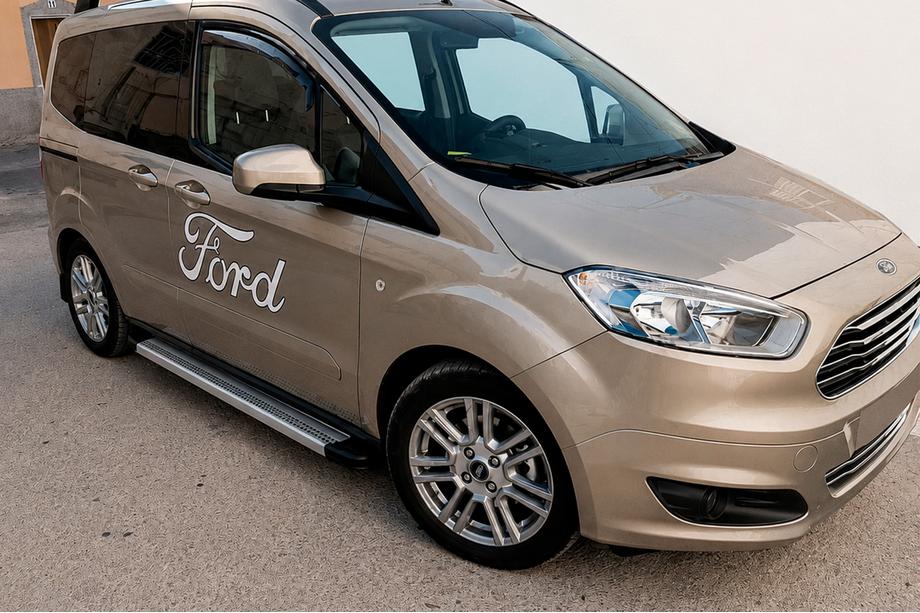 Ford Courier 2014–2023 Boční nášlapy Maya V2 (2 ks, hliník) Image