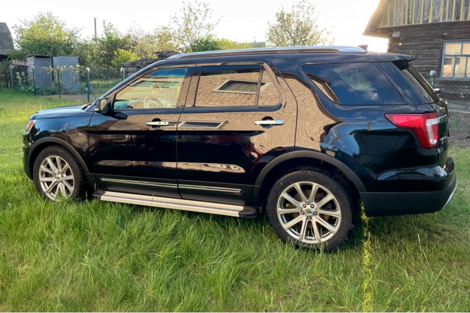 Ford Explorer 2011–2019 Boční nášlapy Maya V2 (2 ks, hliník) Image