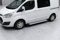 Ford Custom 2013–2022 Boční nášlapy Maya V2 (2 ks, hliník) fotografie 1