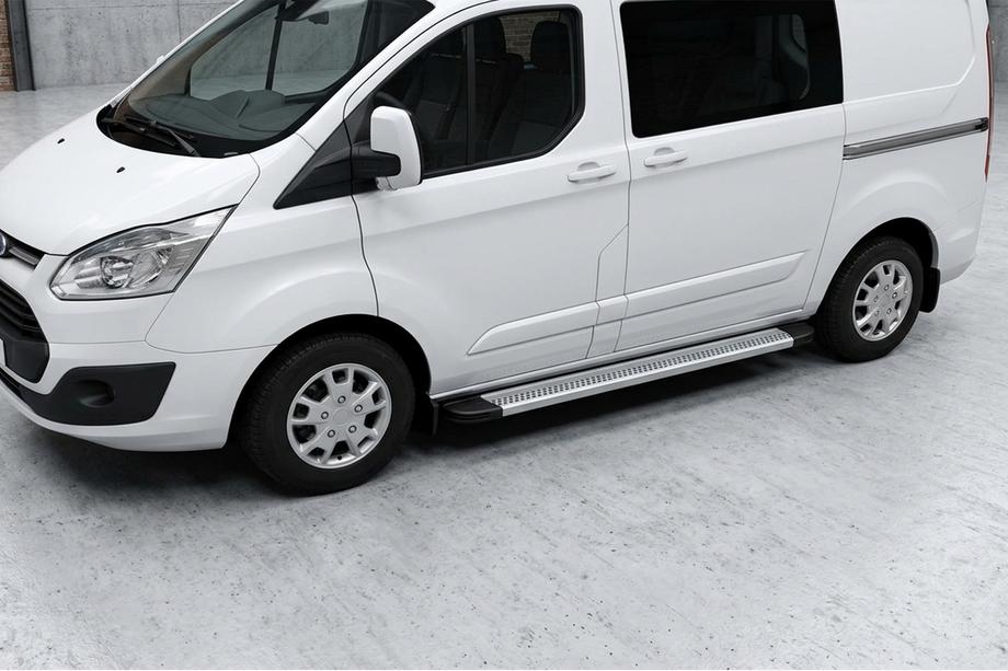 Ford Custom 2013–2022 Boční nášlapy Maya V2 (2 ks, hliník) Image