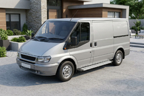 Ford Transit 2000–2014 Boční nášlapy Maya V2 (2 ks, hliník) L2 (střední) fotografie 1