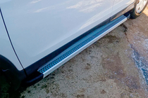 Honda CRV 2012–2016 Boční nášlapy Maya V2 (2 ks, hliník) fotografie 8