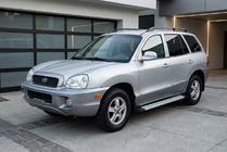 Hyundai Santa Fe 1 2000–2006 Boční nášlapy Maya V2 (2 ks, hliník) fotografie 1