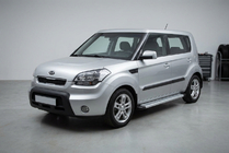 Kia Soul I 2008–2013 Boční nášlapy Maya V2 (2 ks, hliník) fotografie 1