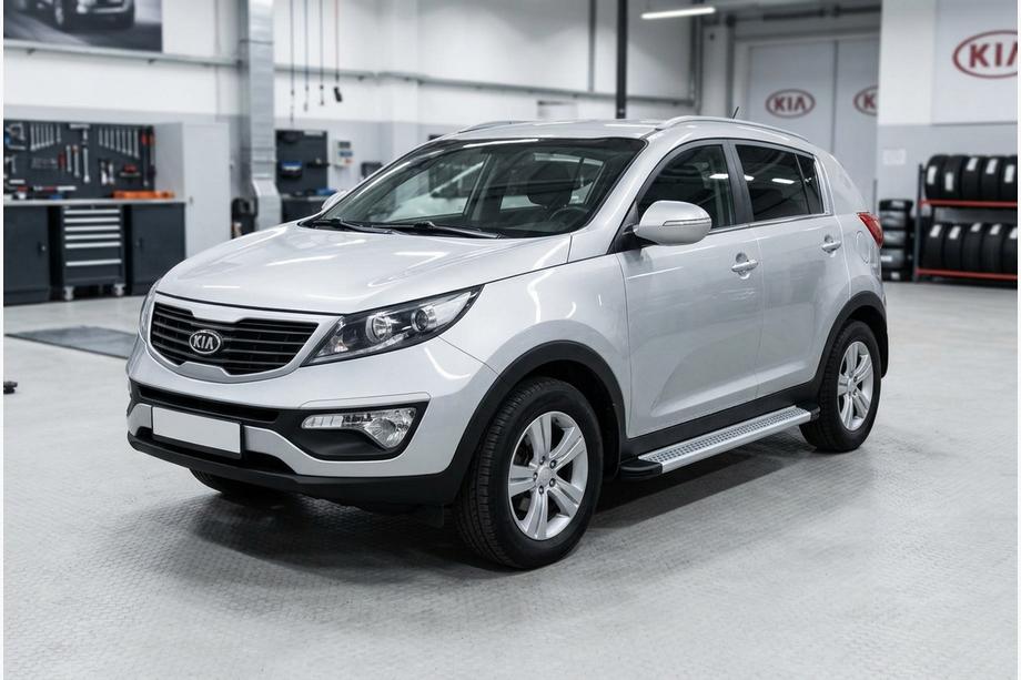 Kia Sportage 2010–2015 Boční nášlapy Maya V2 (2 ks, hliník) Image
