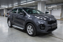 Kia Sportage 2015–2021 Boční nášlapy Maya V2 (2 ks, hliník) fotografie 1