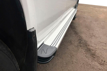 Mercedes Sprinter W901/902/903/904/905 1995–2006 Boční nášlapy Maya V2 (2 ks, hliník) fotografie 1
