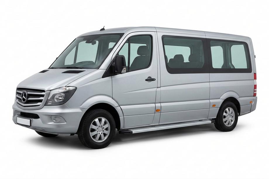 Mercedes Sprinter W906 2006–2018 Boční nášlapy Maya V2 (2 ks, hliník) Image
