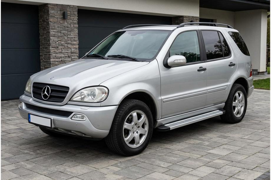 Mercedes ML W163 1997–2005 Boční nášlapy Maya V2 (2 ks, hliník) Image