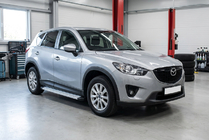 Mazda CX-5 2012–2017 Boční nášlapy Maya V2 (2 ks, hliník) fotografie 1
