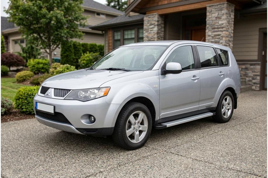 Mitsubishi Outlander 2006–2012 Boční nášlapy Maya V2 (2 ks, hliník) Image