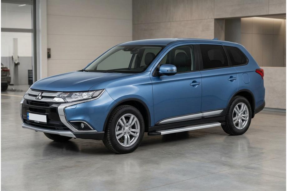 Mitsubishi Outlander 2012–2021 Boční nášlapy Maya V2 (2 ks, hliník) Image
