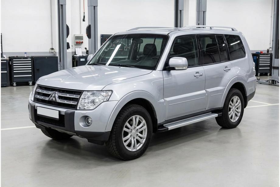 Mitsubishi Pajero Wagon IV 2006–2021 Boční nášlapy Maya V2 (2 ks, hliník) Image