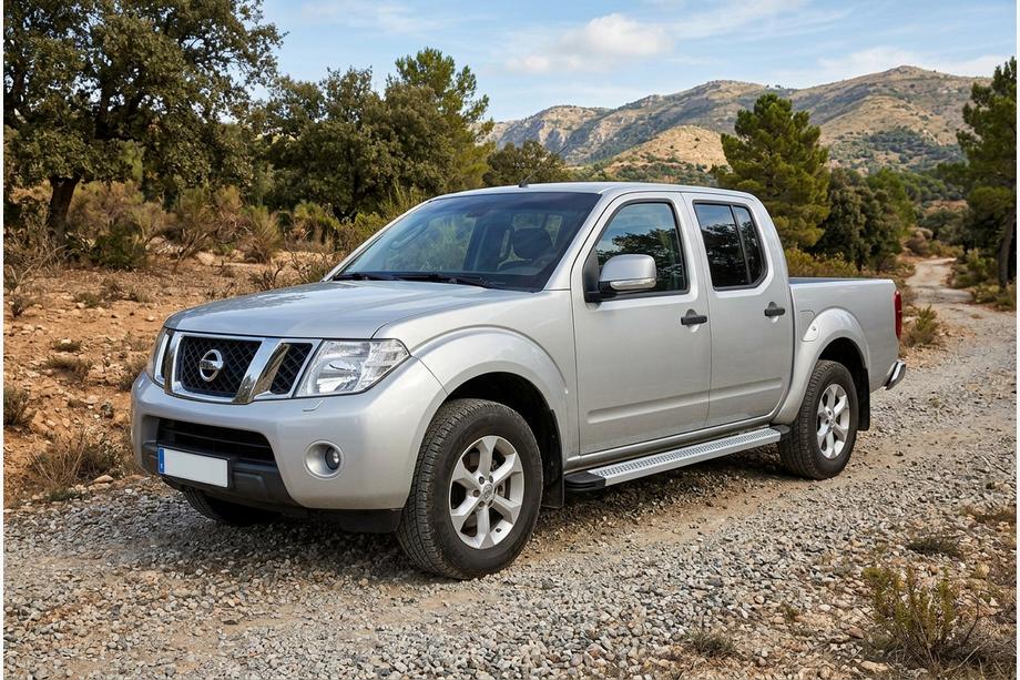 Nissan Navara 2006–2015 Boční nášlapy Maya V2 (2 ks, hliník) Image
