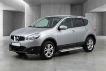 Nissan Qashqai 2010–2014 Boční nášlapy Maya V2 (2 ks, hliník) fotografie 1