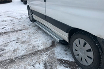 Peugeot Partner 1996–2008 Boční nášlapy Maya V2 (2 ks, hliník) fotografie 1