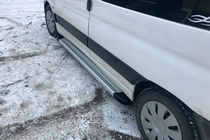 Peugeot Partner 1996–2008 Boční nášlapy Maya V2 (2 ks, hliník) fotografie 2