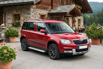 Skoda Yeti 2009–2017 Boční nášlapy Maya V2 (2 ks, hliník) fotografie 1