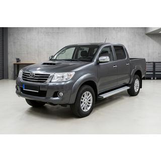 Boční nášlapy Maya V2 (2 ks, hliník) Toyota Hilux 2006–2015 fotografie 1