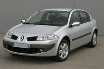 Renault Megane II 2004–2009 Plastové kryty zrcátek (2 ks) Carmos – turecký chromovaný plast fotografie 2