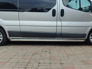 Renault Trafic 2001–2015 Boční nášlapy Premium (2 ks, nerez) fotografie 12