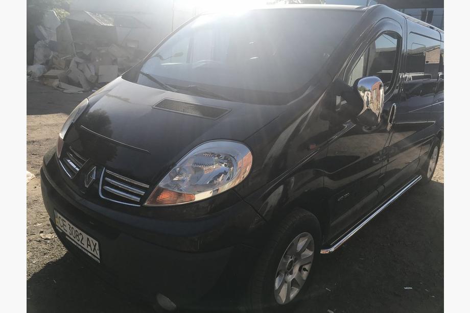 Renault Trafic 2001–2015 Boční nášlapy Premium (2 ks, nerez) 60 mm, dlouhý rozvor Fotografie 4