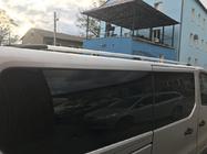 Renault Trafic 2015– Chromované střešní ližiny Krátká, plastové patky fotografie 5