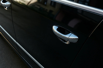 Skoda Superb 2009–2015 Chromové kryty klik dveří (4 ks, nerez) fotografie 1