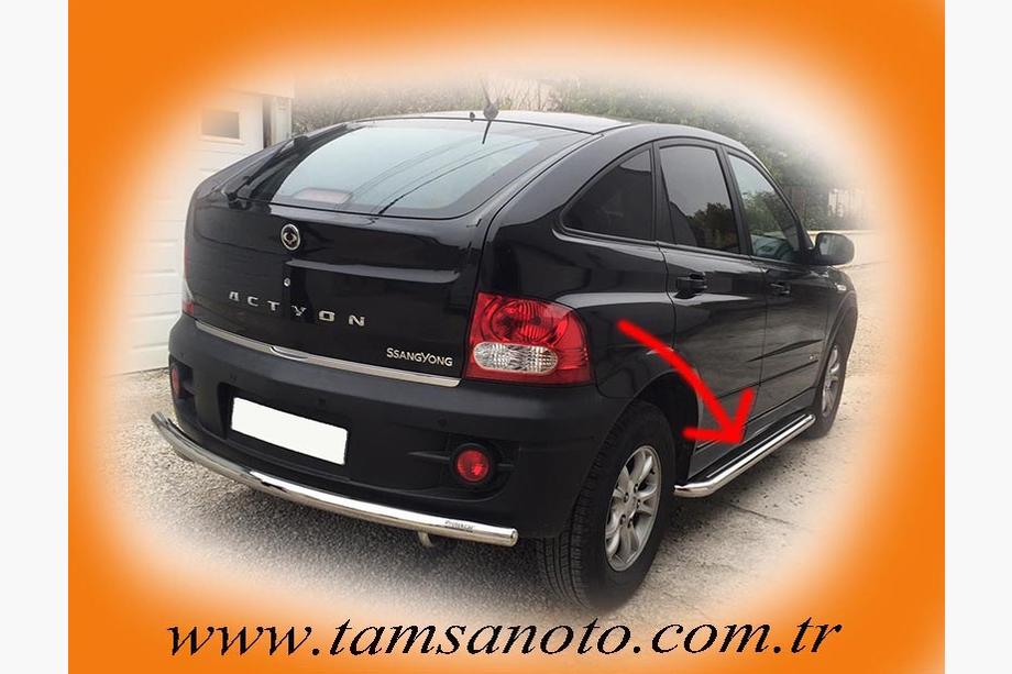 SsangYong Action 2005–2018 Boční nášlapy Premium (2 ks, nerez) Image