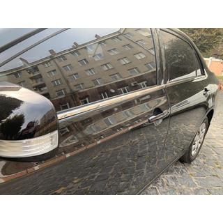 Vnější okenní lišty (4 ks, nerez) Toyota Corolla 2007–2013 fotografie 2