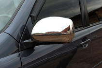 Toyota Land Cruiser Prado 120 2002–2009 Nerezové kryty zpětných zrcátek (2 ks) Carmos - turecká ocel fotografie 5