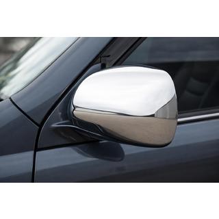 Nerezové kryty zpětných zrcátek (2 ks) Toyota Land Cruiser Prado 120 2002–2009 fotografie 1