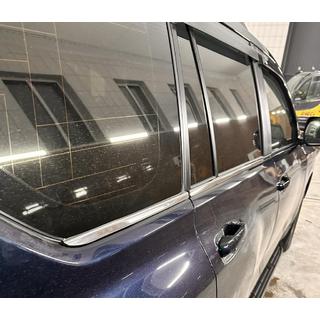 Okenní lišty (6 ks, nerez) Toyota Land Cruiser Prado 150 2009–2023 fotografie 1