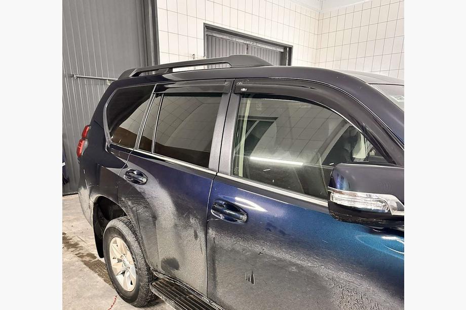 Toyota Land Cruiser Prado 150 2009–2023 Okenní lišty (6 ks, nerez) Fotografie 2