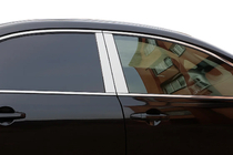 Honda Civic Sedan VIII 2006–2011 Nerezové lišty sloupků dveří (6 ks) fotografie 2