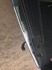 Mercedes Viano 2004–2014 Nerezová ochranná lišta na zadní nárazník s ohybem (Omsa) Bez nápisu, lesklá fotografie 3