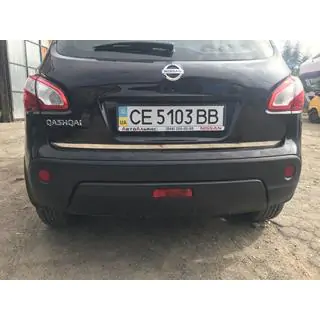 Nerezová lišta hrany víka kufru fotografie 3