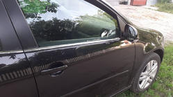 Volkswagen Golf 5 2003–2009 Vnější lišty oken (4 ks, nerez) fotografie 5