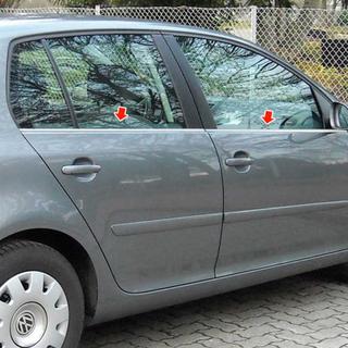 Vnější lišty oken (4 ks, nerez) fotografie 1