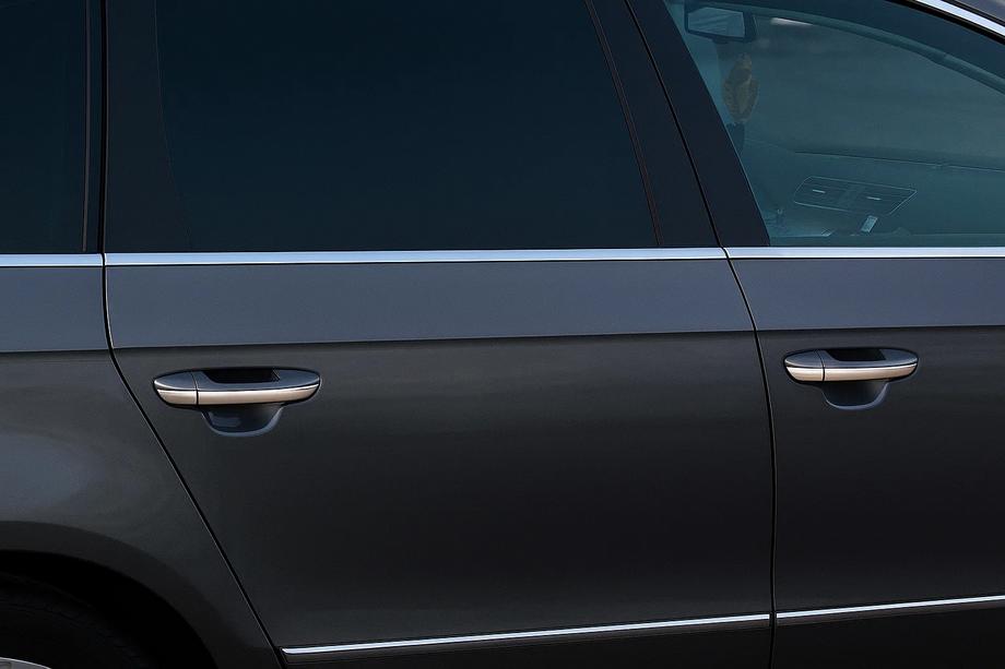 Volkswagen Passat B6 2006–2012 Spodní okenní lišty (4 ks, nerez) Image