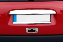 Peugeot Partner 1996–2008 Nerezová lišta nad SPZ (1996-2002, 1 dveře) fotografie 1