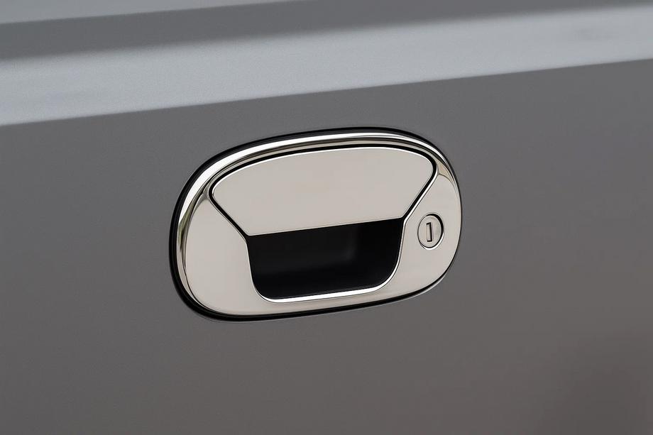 Fiat Doblo I 2001–2005 Nerezový kryt zadní kliky Carmos - turecká ocel Image