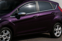 Ford Fiesta 2008–2017 Okenní lišty (8 ks, nerez) fotografie 3