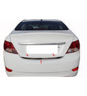 Hyundai Accent 2011–2017 Nerezová lišta na hranu víka kufru OmsaLine – italská nerezová ocel fotografie 3