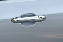 Hyundai Elantra (HD) 2006–2011 Chromové kryty klik dveří (4 ks, nerez) fotografie 3