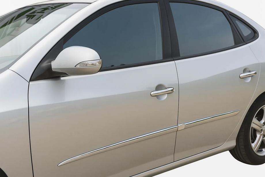 Hyundai Elantra (HD) 2006–2011 Chromové kryty klik dveří (4 ks, nerez) Image