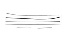 Hyundai IX-35 2010–2015 Spodní okenní lišty (6 ks, nerez) fotografie 7