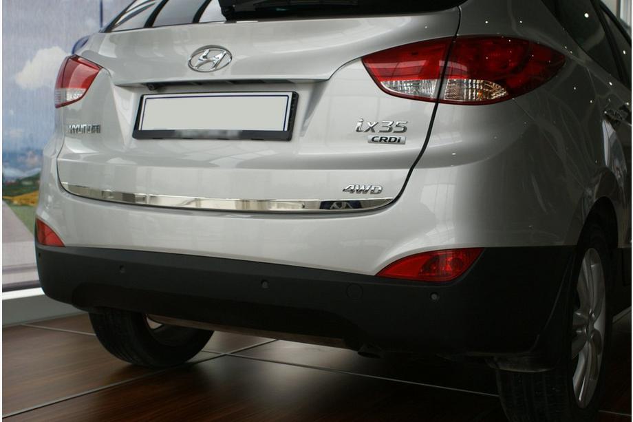 Hyundai IX-35 2010–2015 Nerezová lišta na hranu víka kufru OmsaLine – italská nerezová ocel Image