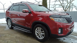 Kia Sorento II XM 2009–2014 Okenní lišty (6 ks, nerez) fotografie 6
