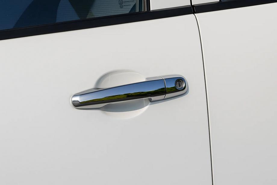 Mitsubishi Pajero Sport 2008–2015 Chromové kryty klik dveří (4 ks, nerez) OmsaLine – italská nerezová ocel Image